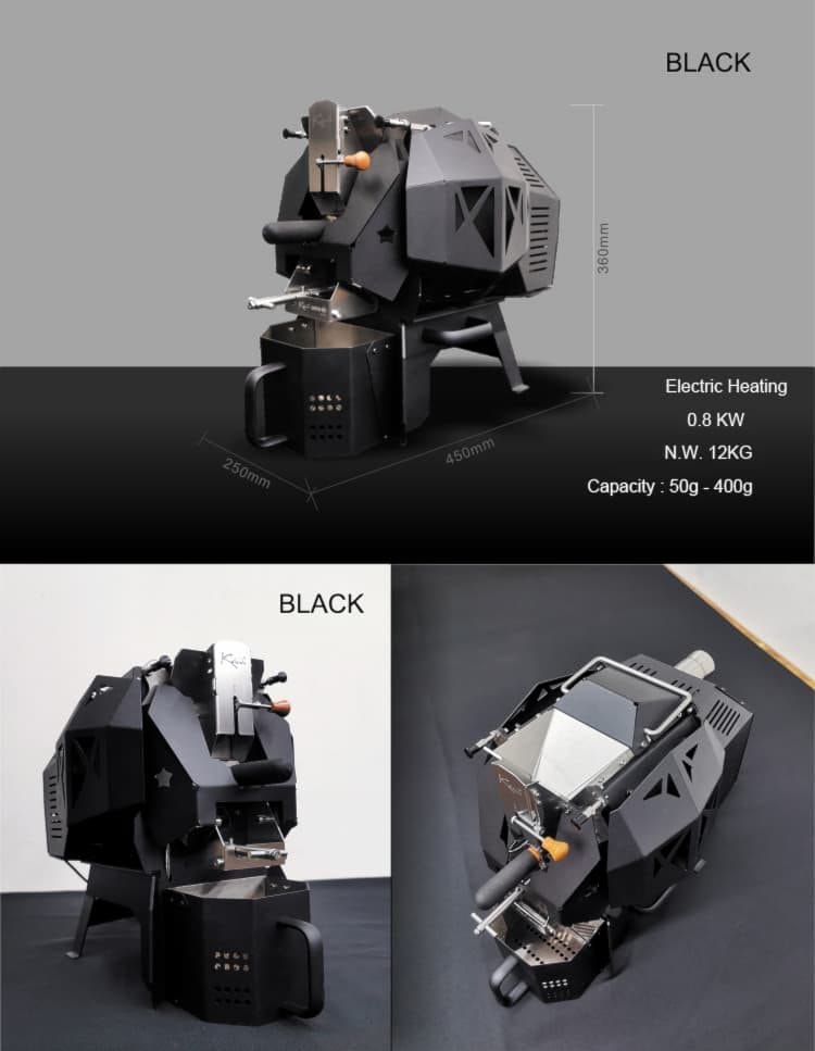 black M2 300g coffee roaster