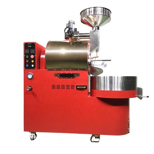 red gold 10kg gas coffee roaster