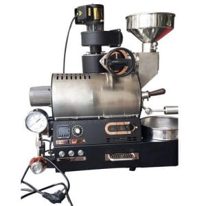 silver micro gas 300g coffee roaster