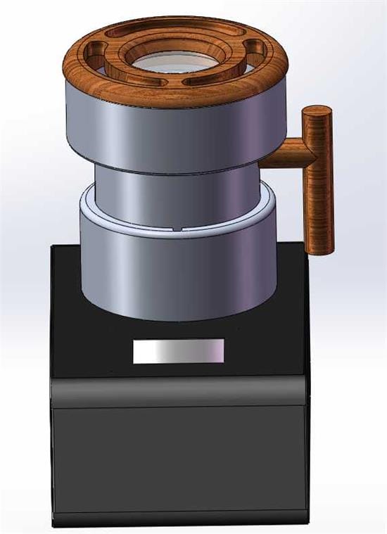 automatic sample roaster